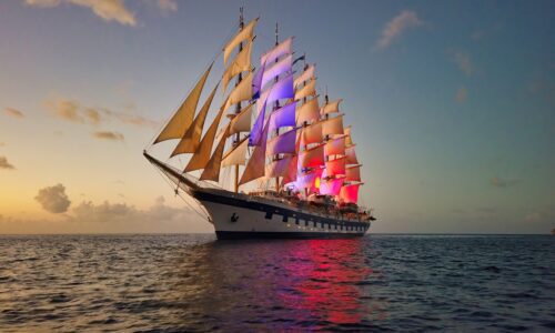 Royal Clipper – five-masted sailing ship for exclusive charter with OceanEvent