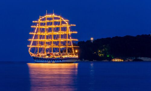Royal Clipper – five-masted sailing ship for exclusive charter with OceanEvent