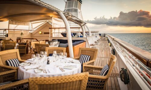 Family celebration on a cruise ship with OceanEvent