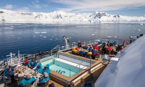 Expedition cruise in the Arctic and Antarctic for up to 184 guests - with OceanEvent