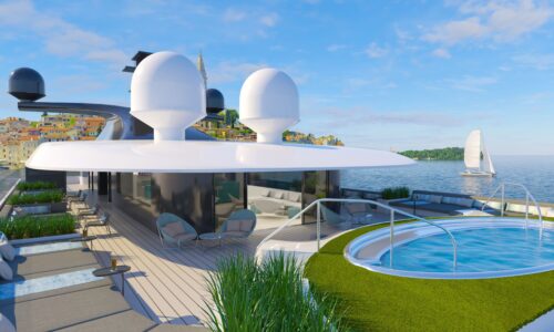 Charter Emerald Kaia for up to 124 guests | Exclusively with OceanEvent