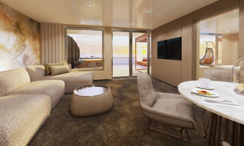 Luxury Yacht Charter up to 270 guests - Scenic Eclipse Ikon with OceanEvent