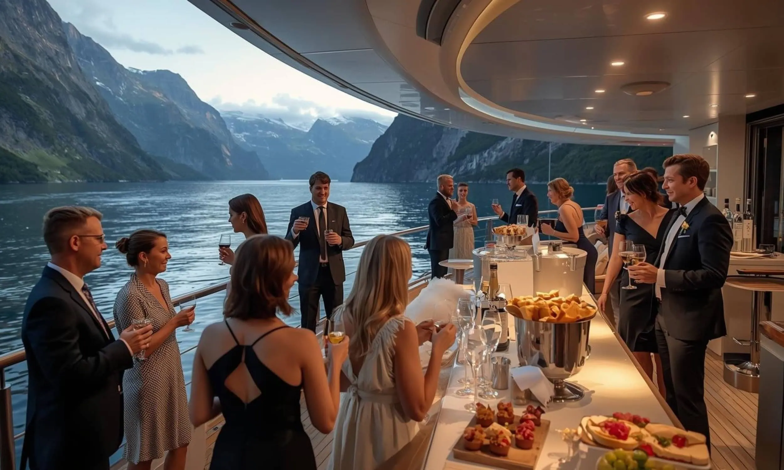 Charter a Superyacht for 30 or more guests with OceanEvent
