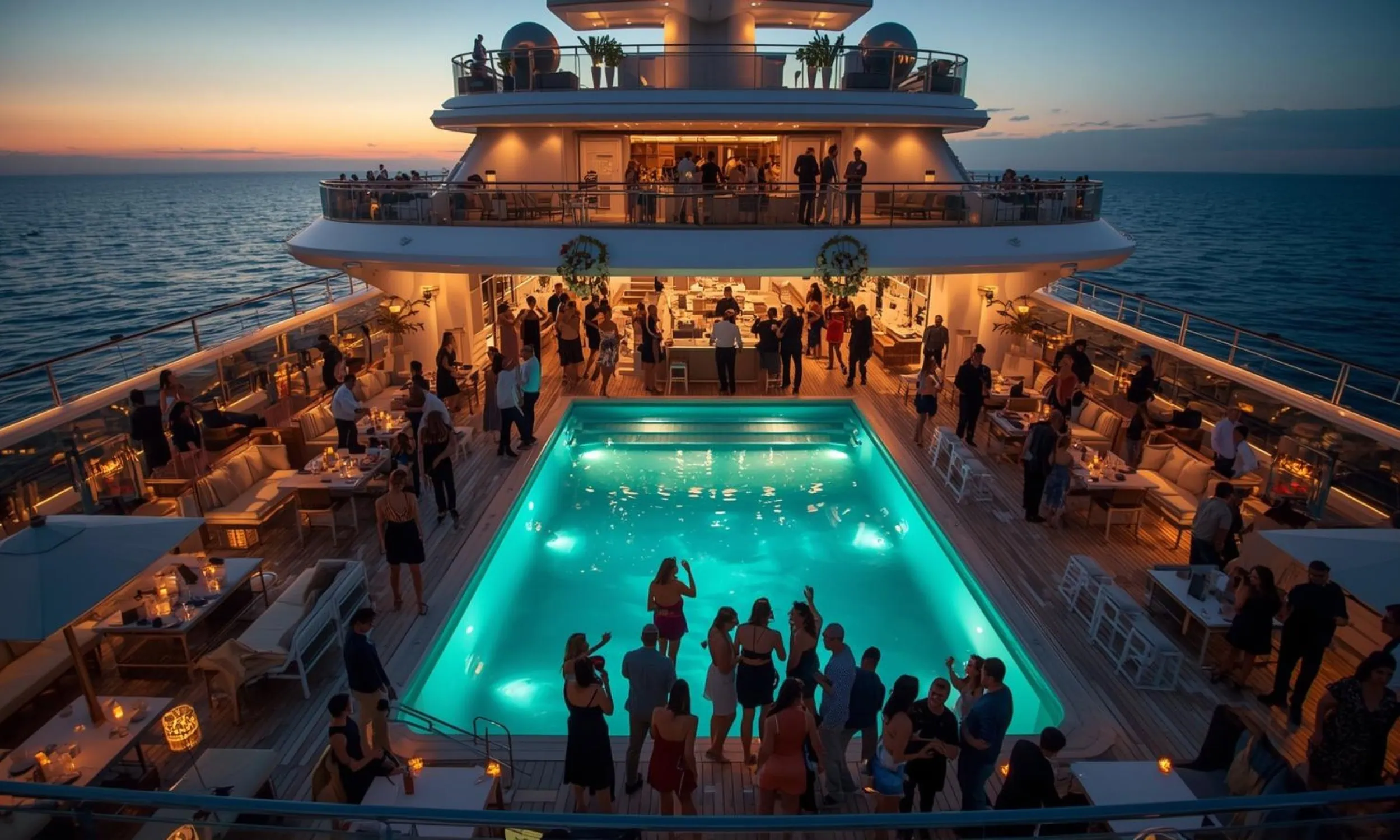 Charter a Superyacht for 30 or more guests with OceanEvent